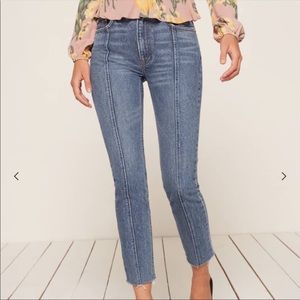Reformation Seamed Jeans